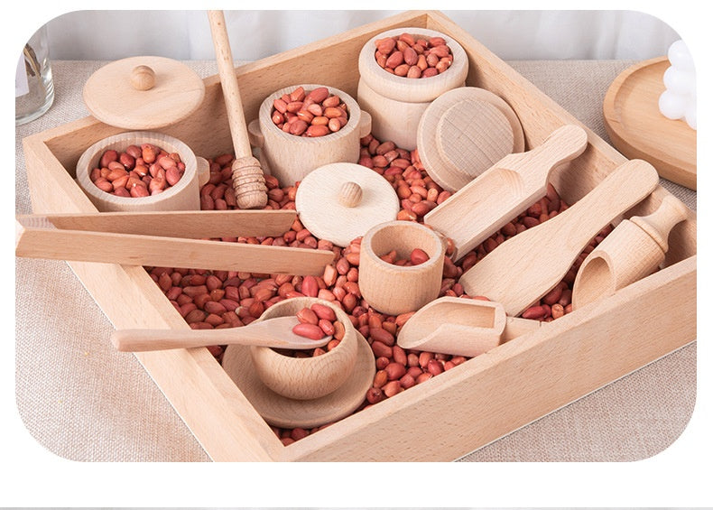 Playhouse Tea Set Sensory Box