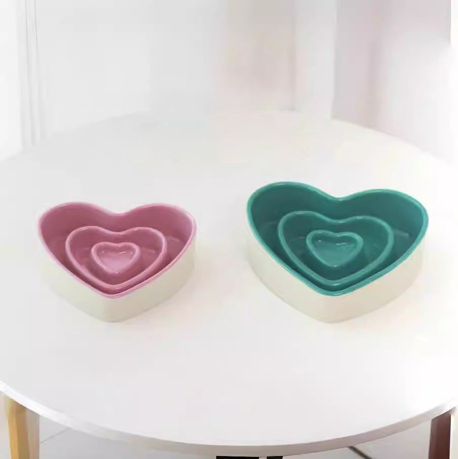 Ceramic Slow Food Bowl For Small & Medium Dogs Anti-choking Food Bowl