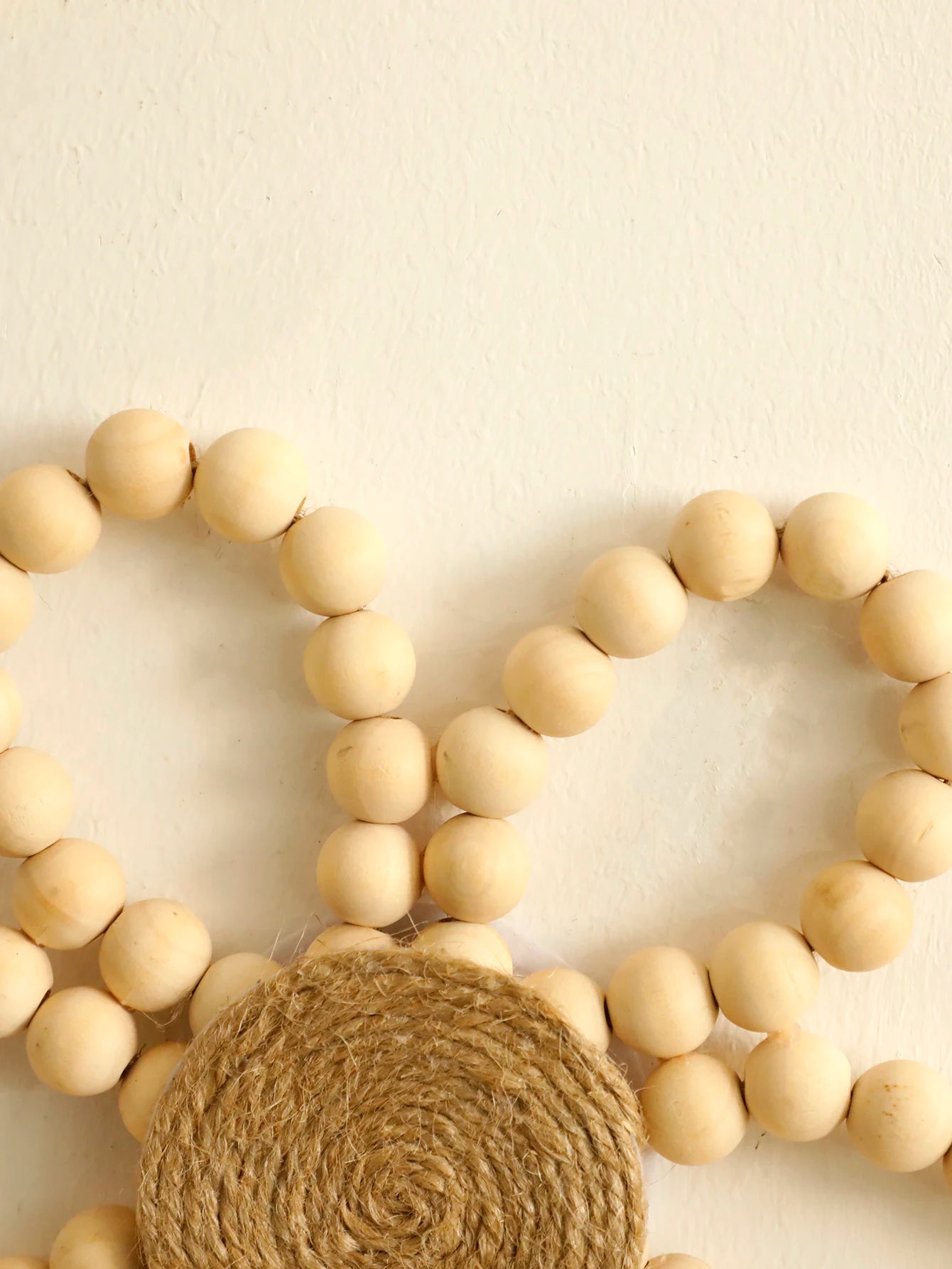 Hanging Wooden Beads Flower