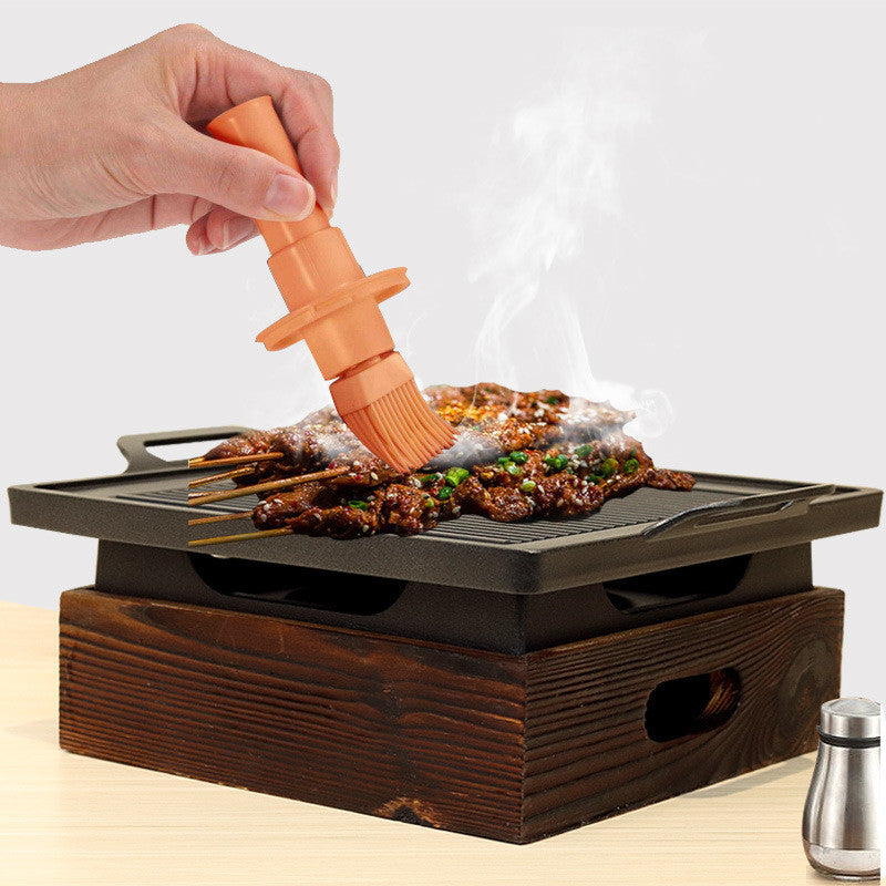 Wooden Hibachi Pan Grill