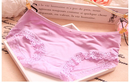 Bamboo Charcoal Fiber Underwear Lace Underwear Women's Underwear