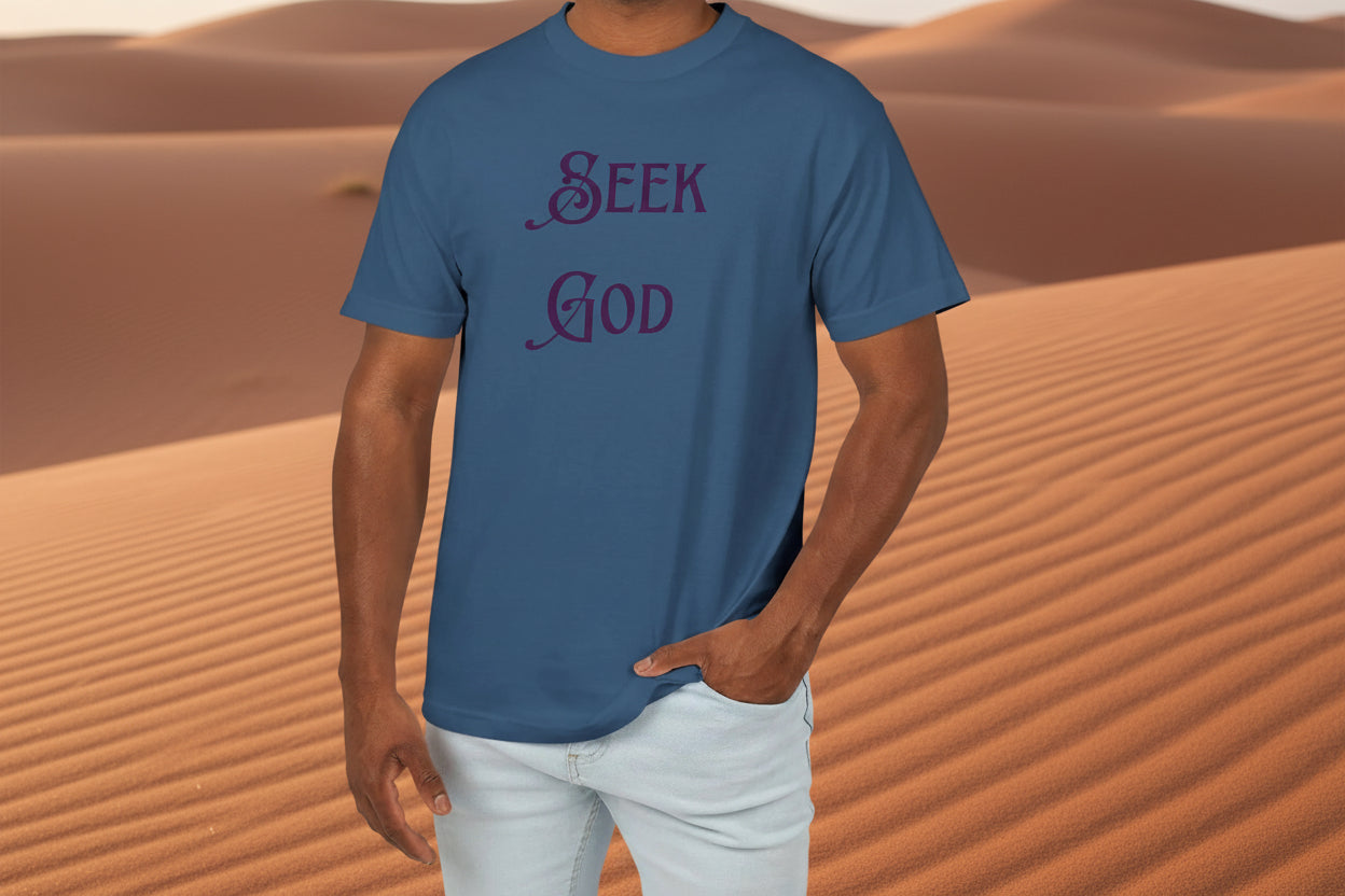 Seek God Shirt | 100% Cotton Unisex Faith Based Christian T-Shirt unisex, Faith Based Tee, Bible Verse Shirt