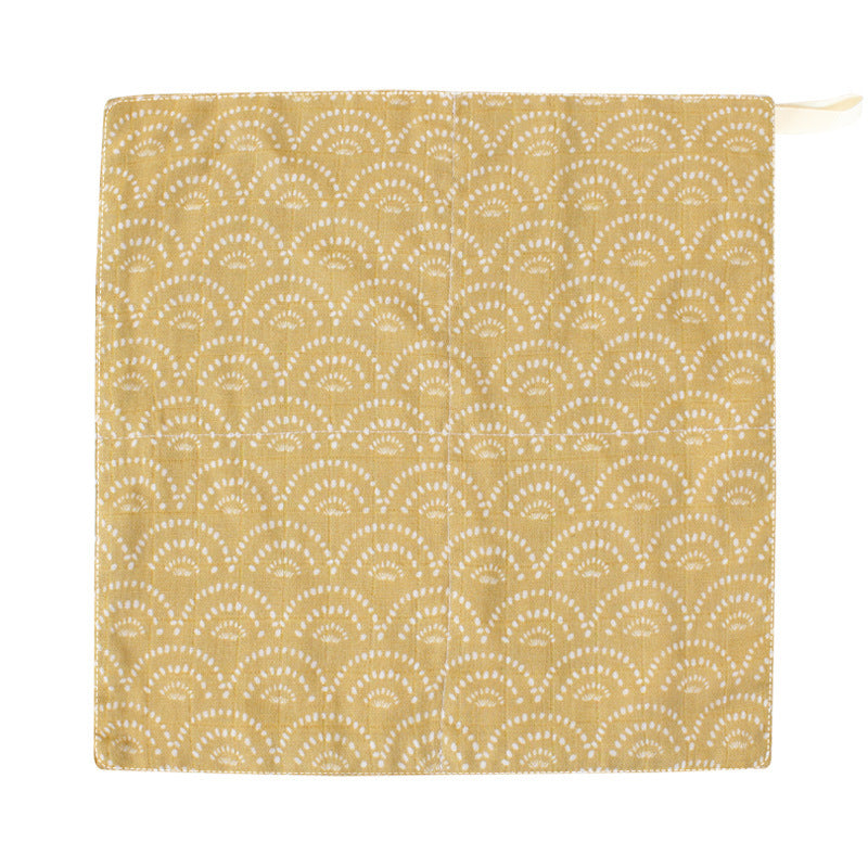 Double Layer Bamboo Cotton Baby Gauze Saliva Towel