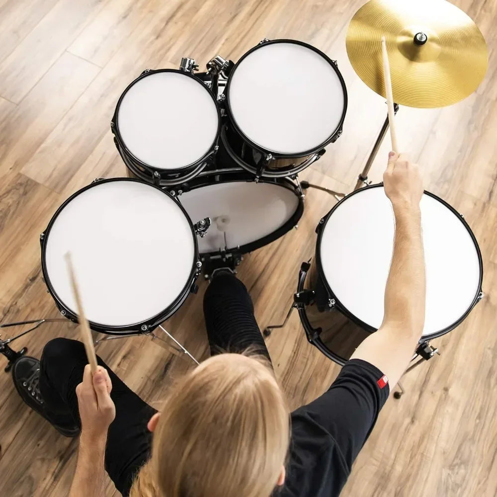 5-Piece Full Size Complete Adult Drum Set