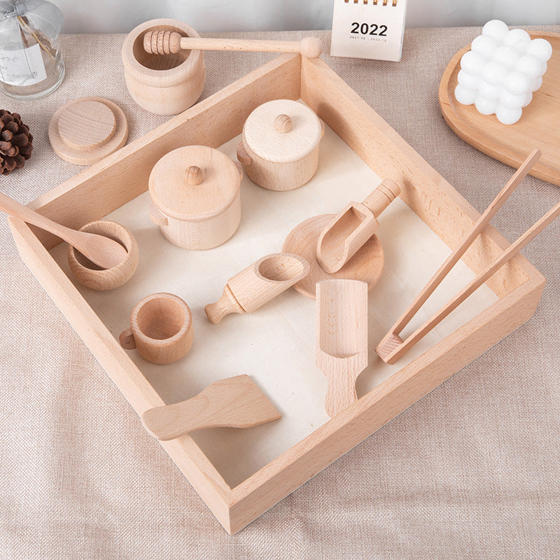 Playhouse Tea Set Sensory Box